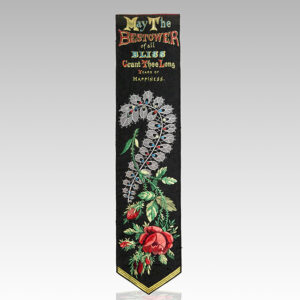 Stevengraph Bookmark "May The Bestower."