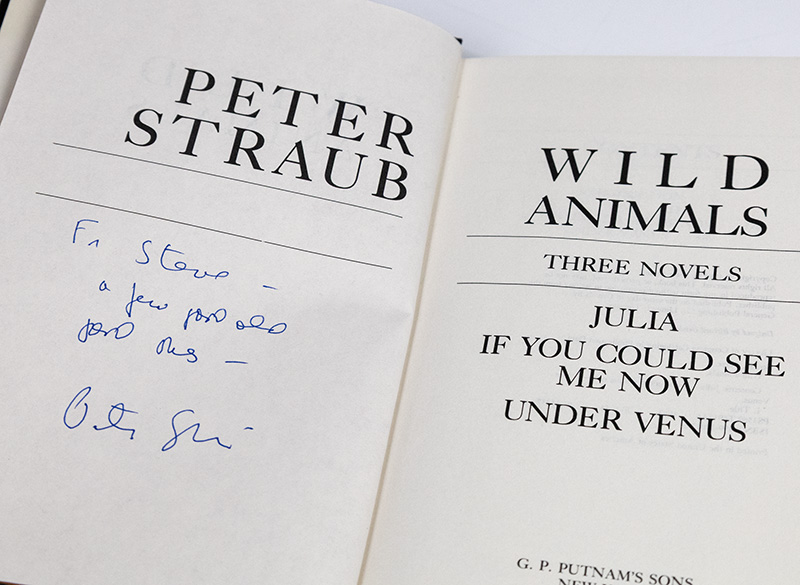 Wild Animals. Three Novels: Julia, If You Could See Me Now, and Under Venus.