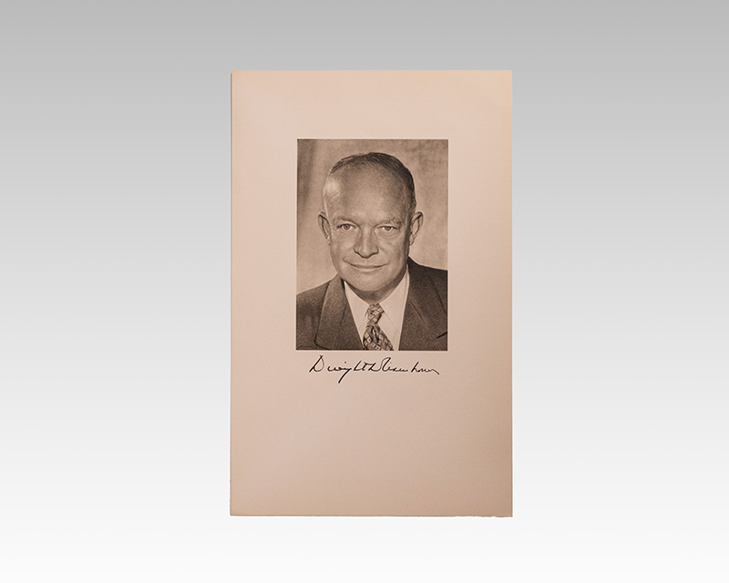 Inauguration Invitation for President Dwight D. Eisenhower and Vice President Richard Nixon.