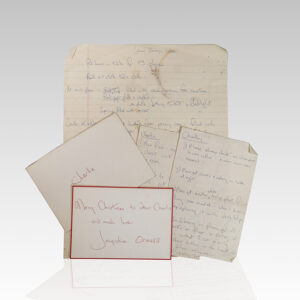 Jacqueline Kennedy Onassis Autograph Manuscript Notes for John Jr.'s Birthday Party and Household Instructions.