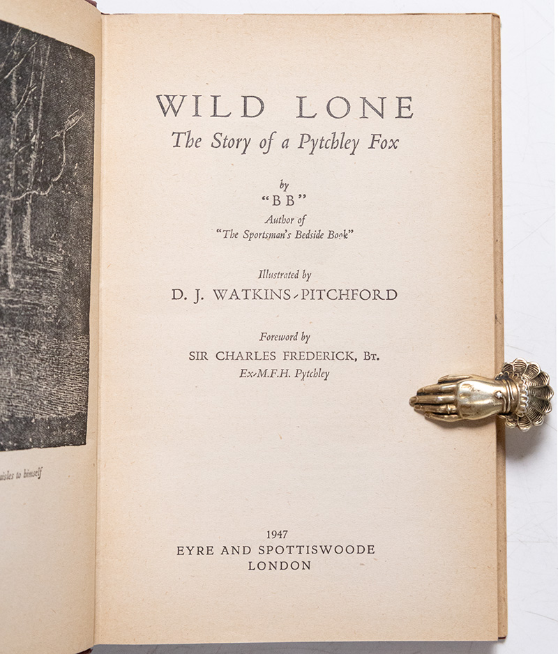 Wild Lone: The Story of a Pytchley Fox.