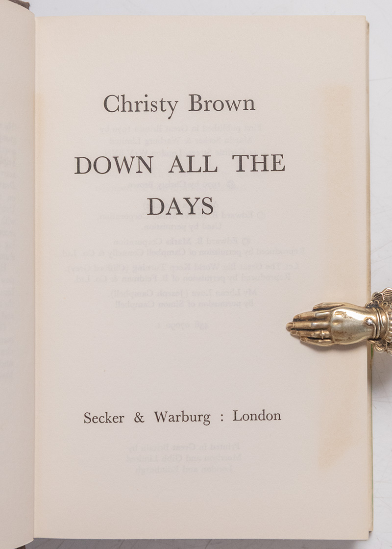 Down All The Days.