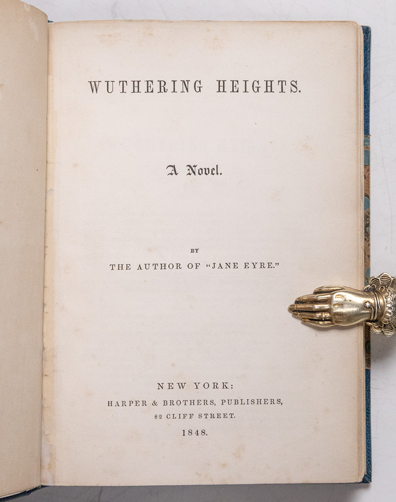 Wuthering Heights. A Novel.