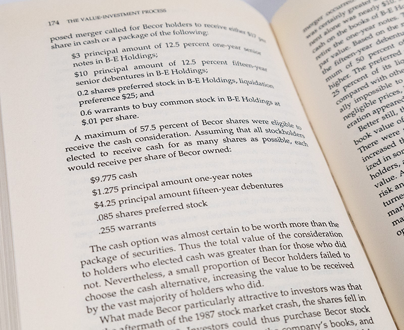 Margin of Safety: Risk-Averse Value Investing Strategies for the Thoughtful Investor.