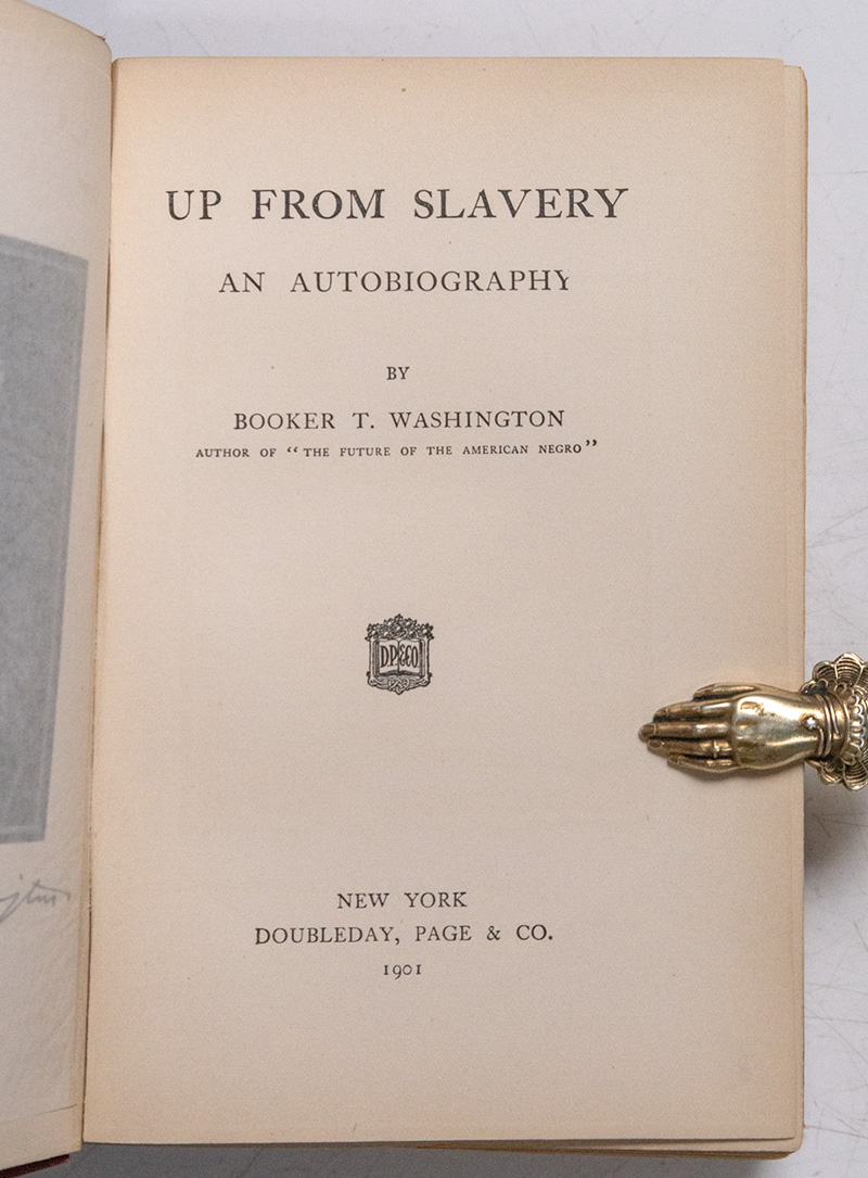 Up From Slavery. An Autobiography.