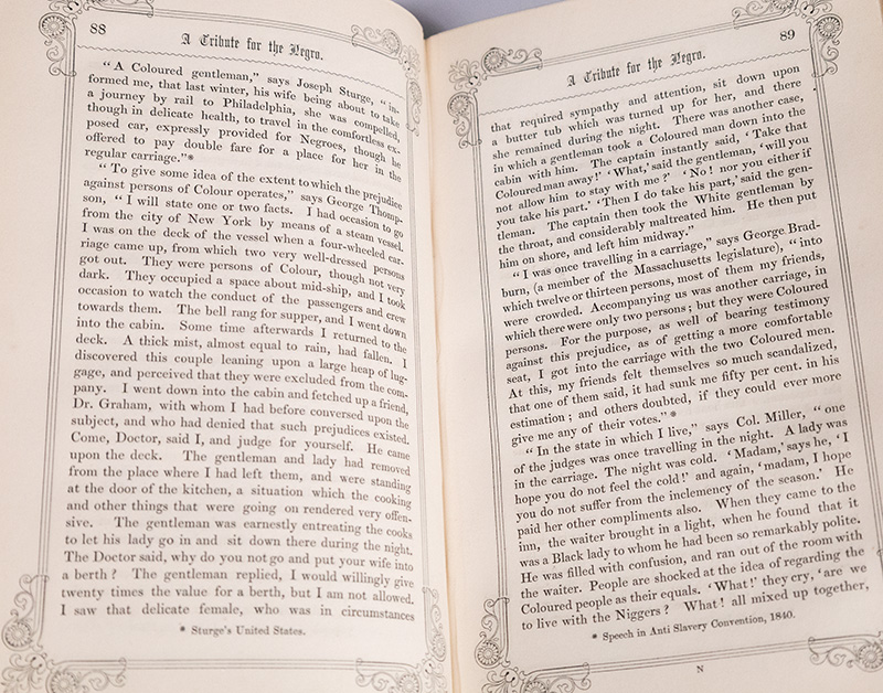 A Tribute For The Negro: Being a Vindication of the Moral, Intellectual, and Religious Capabilities of the Coloured Portion of Mankind; with Particular Reference to the African Race.