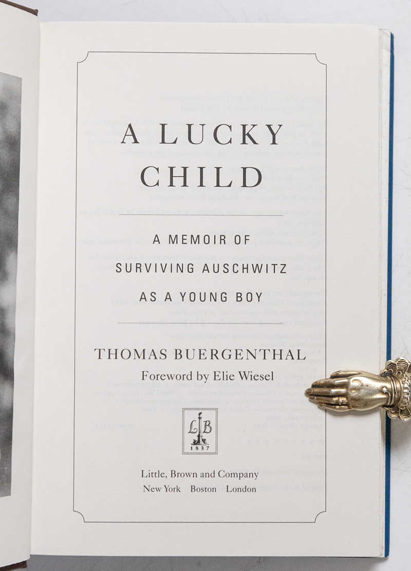 A Lucky Child: A Memoir of Surviving Auschwitz as a Young Boy.
