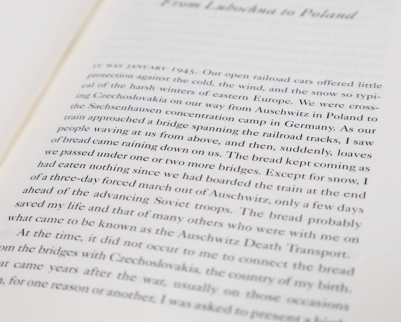 A Lucky Child: A Memoir of Surviving Auschwitz as a Young Boy.
