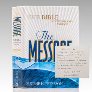The Message: The Bible In Contemporary Language.