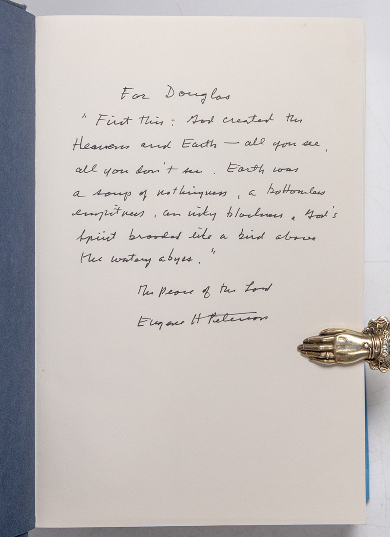 The Message: The Bible In Contemporary Language.