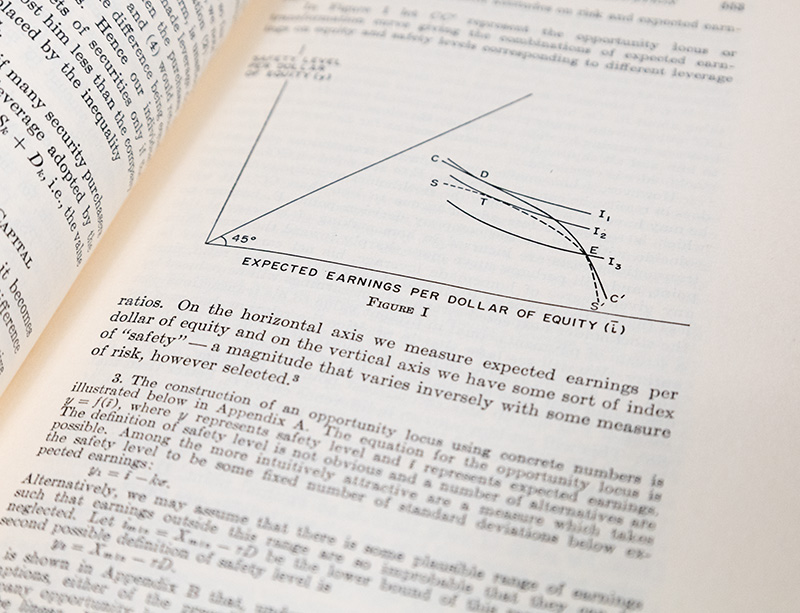 The Quarterly Journal of Economics: The Firm's Optimal Debt-Equity Combination and the Cost of Capital.