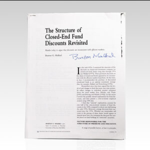 The Journal of Portfolio Management: The Structure of Closed-End Fund Discounts Revisited.