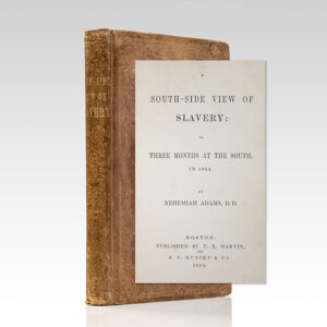 A South-Side View of Slavery; Or, Three Months at the South, in 1854.