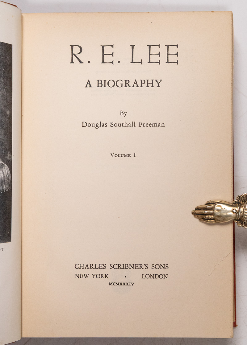 R. E. Lee: A Biography.