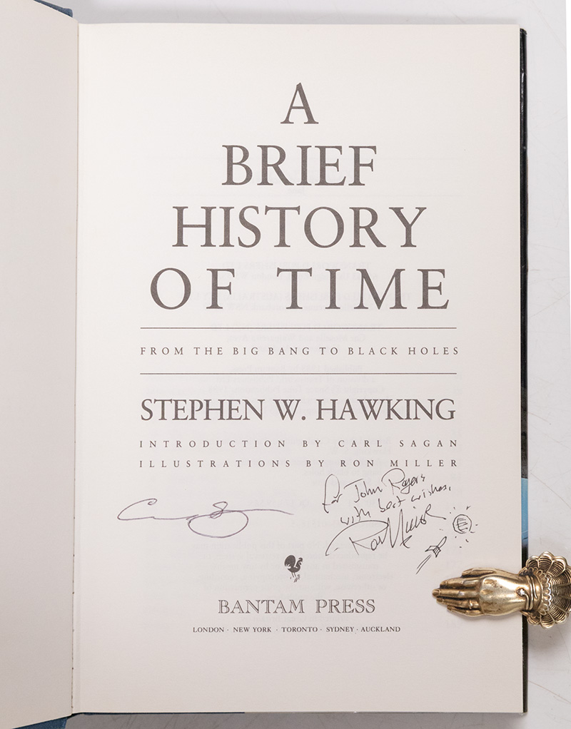 A Brief History of Time: From the Big Bang to Black Holes.