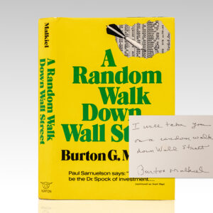 A Random Walk Down Wall Street.