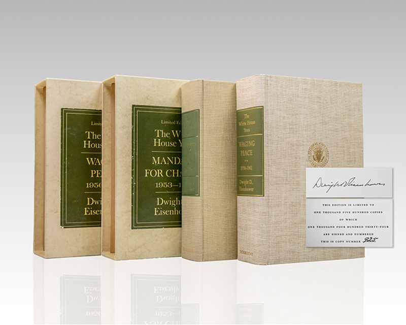 The White House Years: Mandate for Change 1953-1956. The White House Years: Waging Peace 1956-1961.