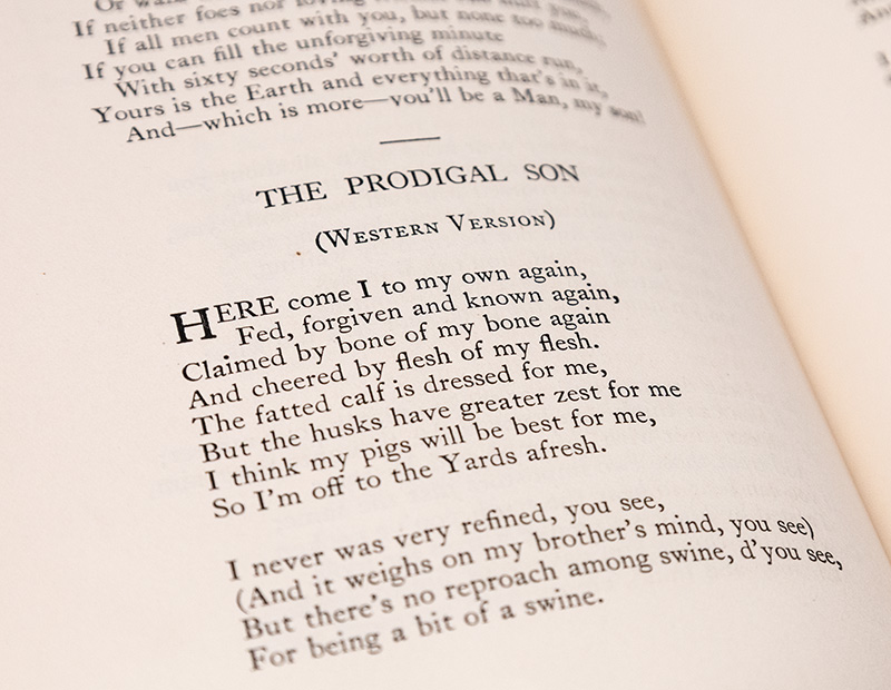 Rudyard Kipling's Verse: Inclusive Edition 1885-1918.