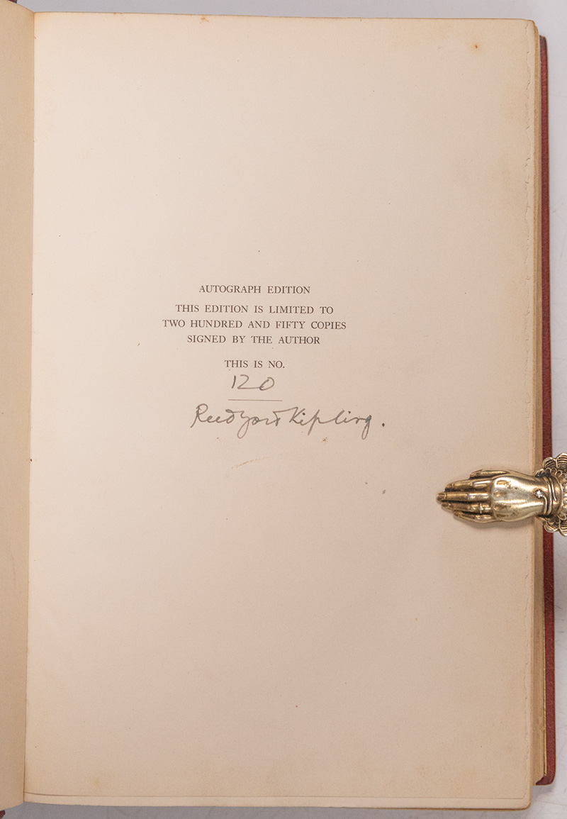 Rudyard Kipling's Verse: Inclusive Edition 1885-1918.