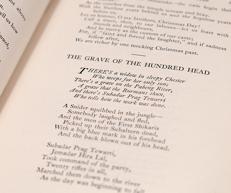 Rudyard Kipling's Verse: Inclusive Edition 1885-1918.