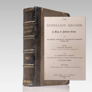 Cornerstone Speech. IN: The Rebellion Record: A Diary of American Events, with Documents, Narratives, Illustrative Incidents, Poetry, Etc.