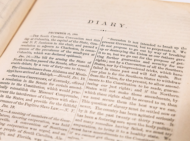 Cornerstone Speech. IN: The Rebellion Record: A Diary of American Events, with Documents, Narratives, Illustrative Incidents, Poetry, Etc.