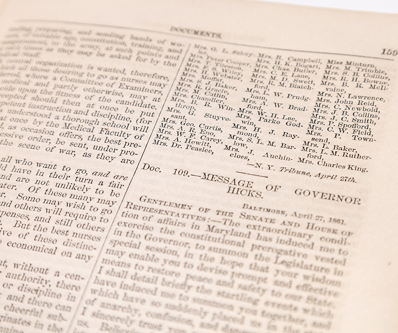 Cornerstone Speech. IN: The Rebellion Record: A Diary of American Events, with Documents, Narratives, Illustrative Incidents, Poetry, Etc.