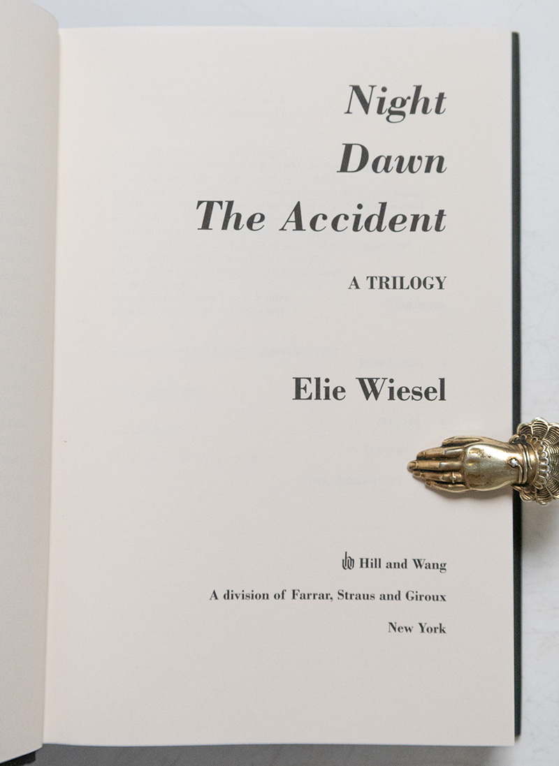The Night Trilogy: Night; Dawn; The Accident.