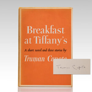 Breakfast At Tiffany's. A Short Novel and Three Stories.