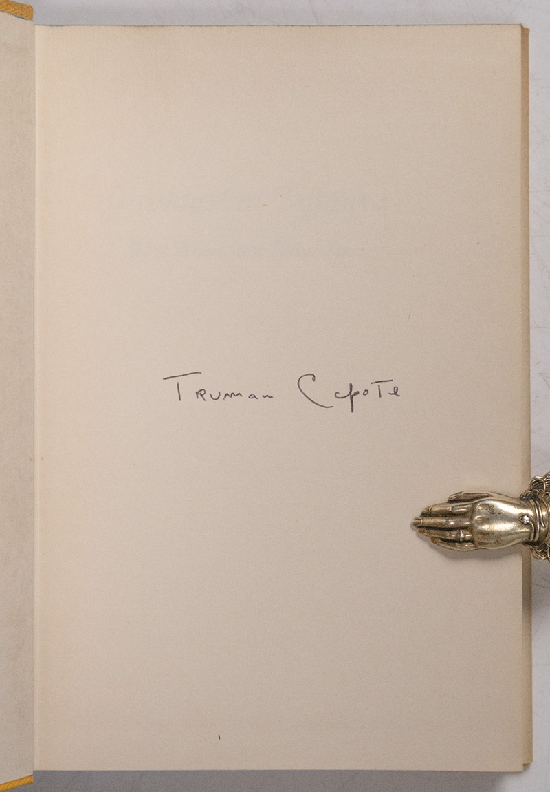 Breakfast At Tiffany's. A Short Novel and Three Stories.