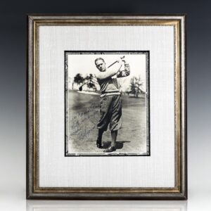 Bobby Jones Signed Photograph.