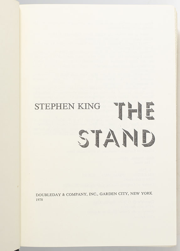 The Stand.