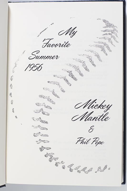 My Favorite Summer 1956.