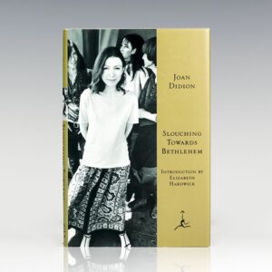 First modern library edition of Joan Didion's magnum opus: Slouching Towards Bethlehem; Signed by the author on the title page