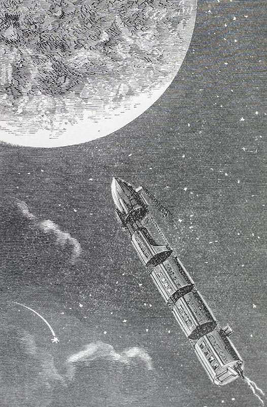 From the Earth to the Moon.